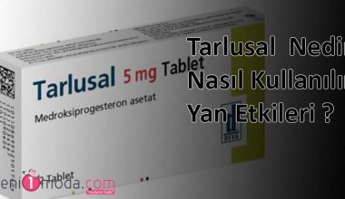 Tarlusal 5 mg Tablet Nedir, Ne İşe Yarar, Yan Etkileri